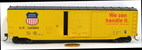 Bachmann HO Modelo Tren Caja Vagón Union Pacific 169880 China Amarillo CC4 | Condition: Used
