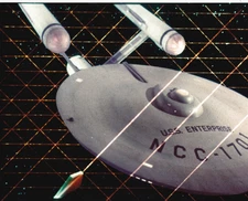 8 x 10 color special FX photo from the STAR TREK episode THE THOLIAN WEB.