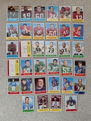 1964 Philadelphia Football Cards. Your Choice. Many Available. Updated 02/12/202