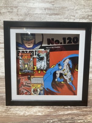 DC Comics Batman #120 Wood Frame 3D Shadow Box Wall Art | 14 x 14 Inches