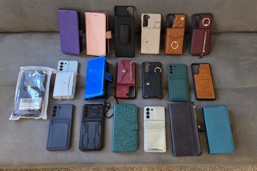Samsung Galaxy S21  19 ASSORTED CASES +++ GREAT VALUE +++  FAST SHIPPING +++