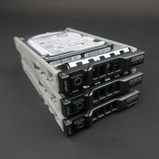Dell 1,2 TB (3er Pack) 2,5" Enterprise HDD & Caddy - SAS 12Gbps 10K - # 0B34157