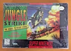 NEW sealed JUNGLE STRIKE Sequel to Desert Strike SNES Super Nintendo PROTECTOR