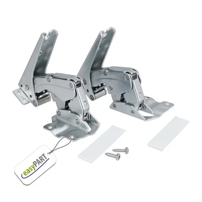 DEIN ERSATZTEIL M+M GMBH easyPART passend für NEFF 1000044950 Türscharnier Set wie BOSCH 00481147 für