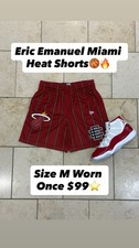 Eric Emanuel EE Basic/Core Shorts Miami Heat ...