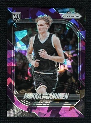 2025-26 Panini Prizm Purple Ice Prizm 76/199 Miikka Muurinen #68 0xh3