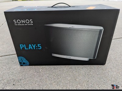 Sonos Play:5 1st Gen Wireless Music Streaming Smart Speaker White 1st Gen