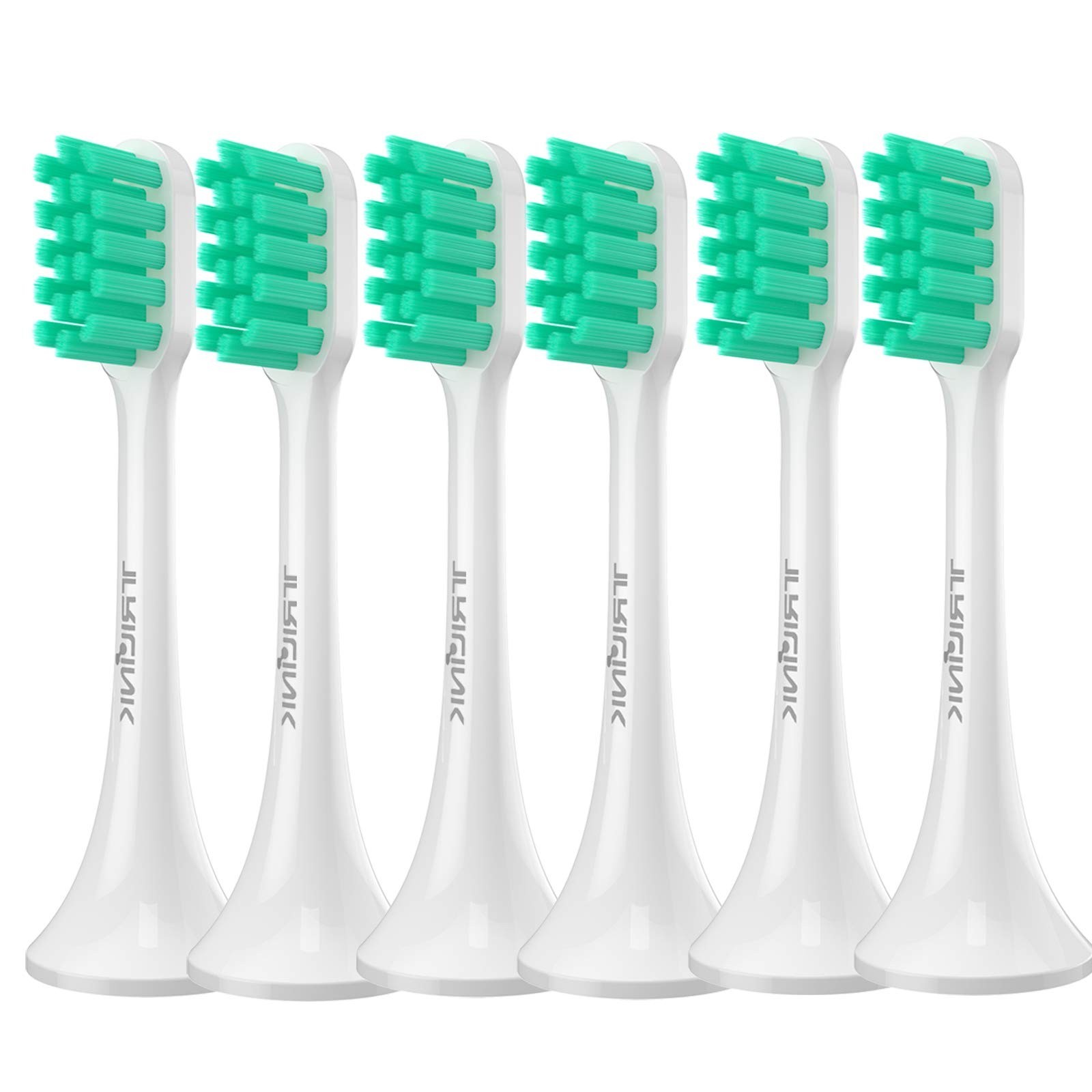 6-Pack Replacement Toothbrush Heads for Sonic Electric Brushes T300 T500 T700