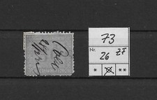 AD Nordd. Postbez. Nr. 26 gestempelt, schadhaft (73)