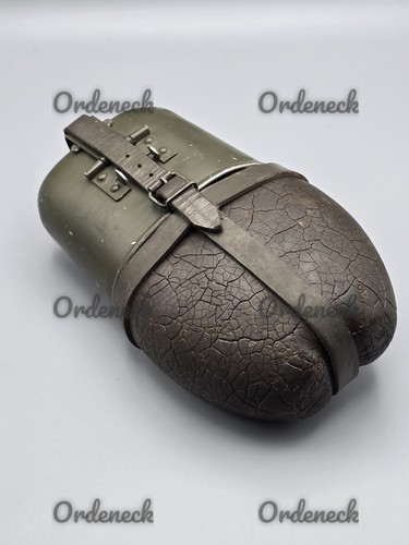 EARLY GERMAN ARMY - CANTEEN - FROM 1959 WITH PLASTIC / WOOD COATING - RARE! - Picture 5 of 16
