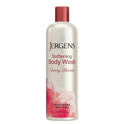 Jergens Softening Cherry Almond Body Wash, Daily 22 Fl Oz (Pack of 1) 