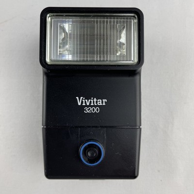 Vivitar 3200 Shoe Mount DM/N 35mm Camera Flash Tested and Working