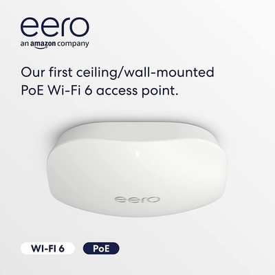 eero Dual Band IEEE 802.11ax 1.60 Gbit/s Wireless Access Point (0088-0204)