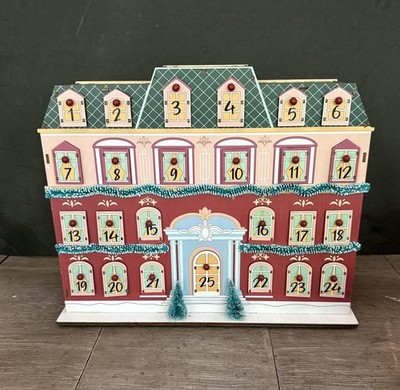 St Nichol's 25 Days Of Christmas Drawer Advent Calendar House Wood Kohls 2024