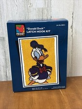 Disney Donald Duck Latch Hook Kit 20" x 30" Mickey Unlimited Caron NEW D0013