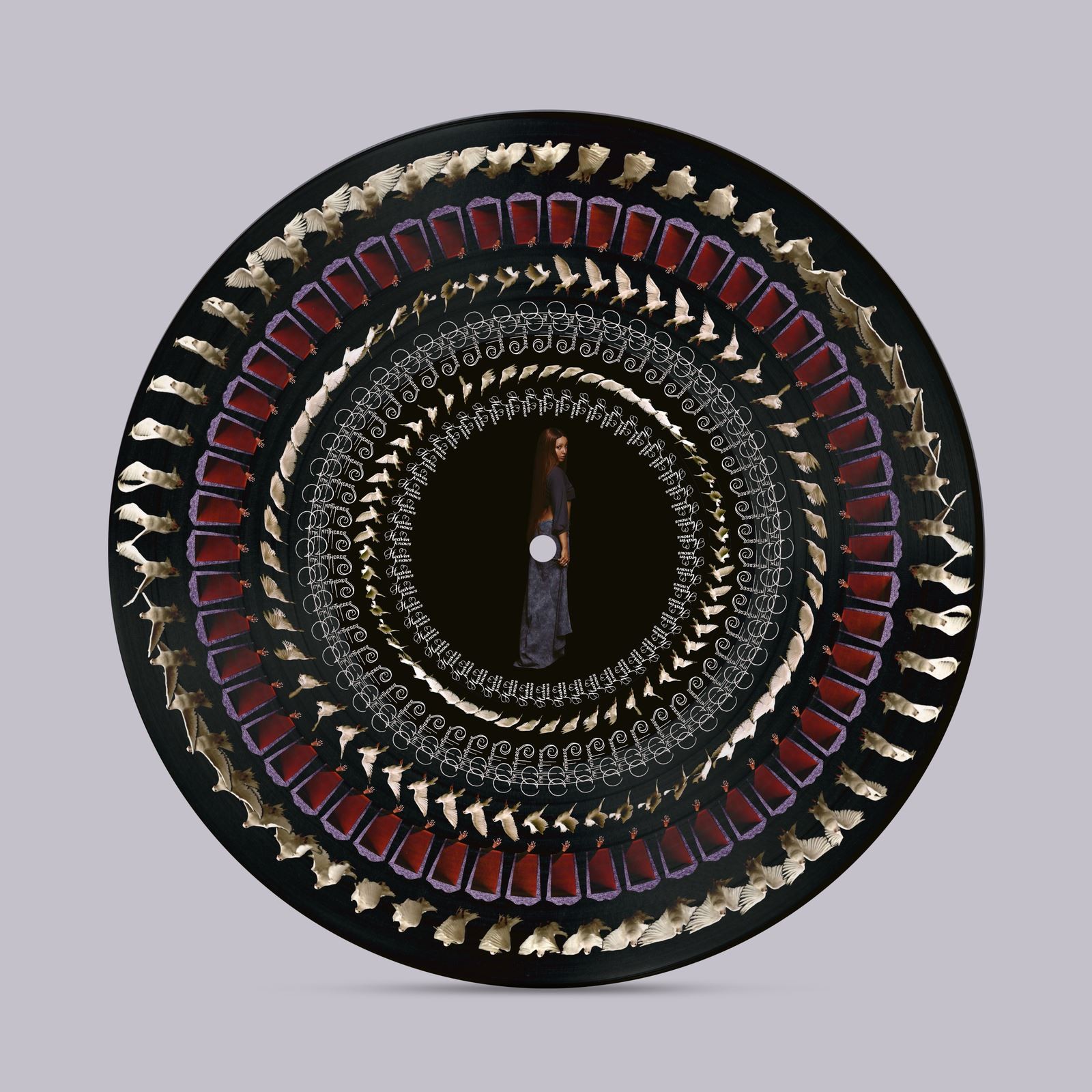 PinkPantheress Heaven Knows Deluxe Edition Zoetrope Picture Disc Vinyl 12"" Album