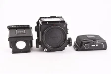 Mamiya RB67 Pro S Camera Body Medium Format w/120 Film Back & WLF #Z-RC04263