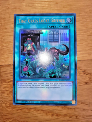 That Grass Looks Greener RA03-EN063 Ultra Rare English 1st Edition Yugioh