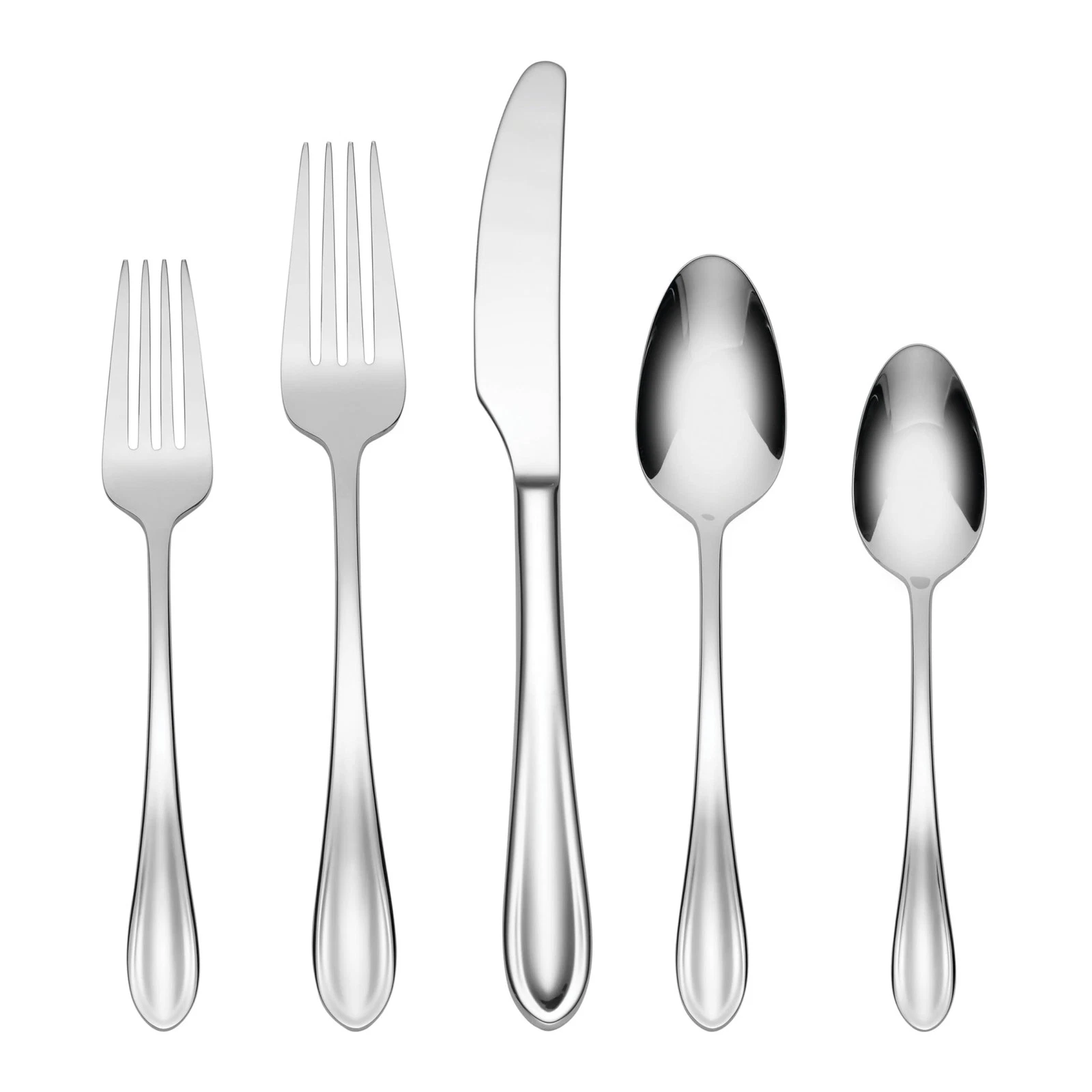 895997 Madelynn 42 Piece Everyday Flatware Set