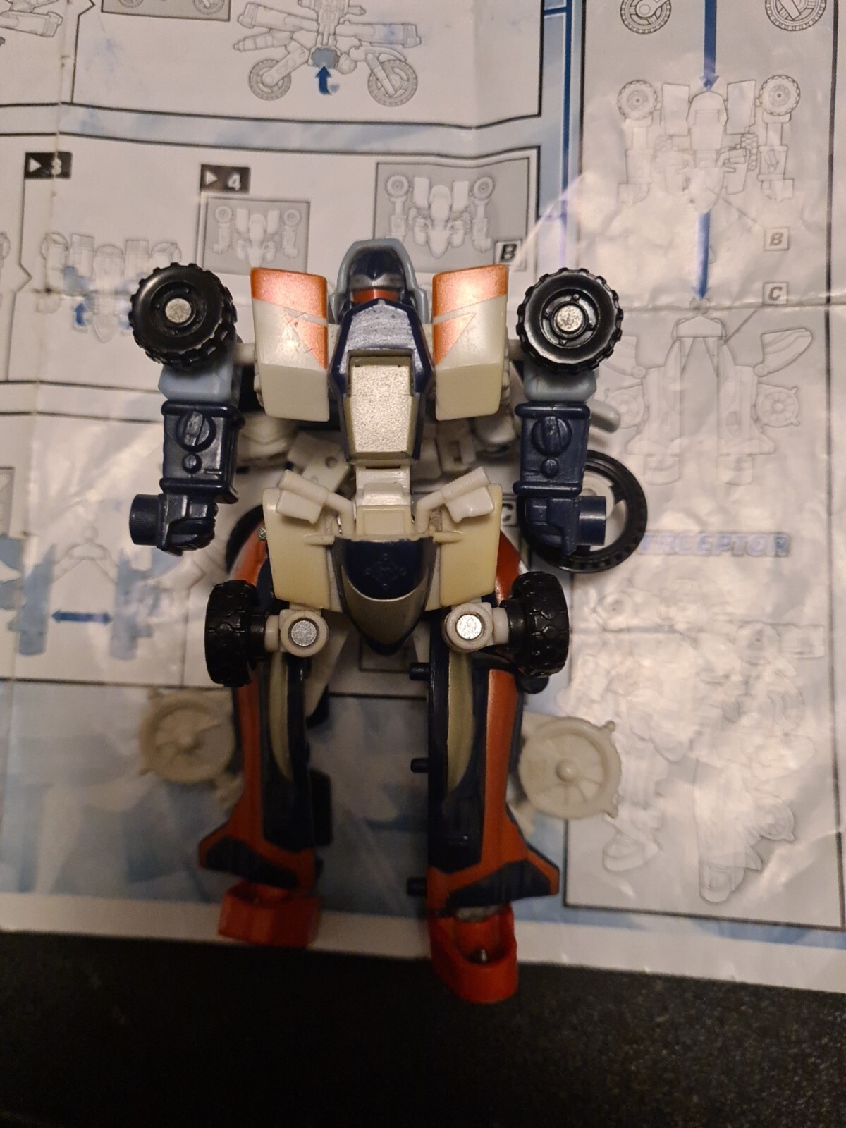 Transformers Energon Perceptor Mini Con Street Action Team 2004 Figure