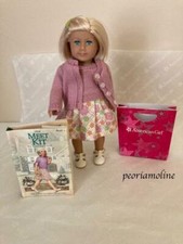 American Girl Mini Doll KIT Kittredge Meet Outfit Book Cloth Body Barrett Shoes