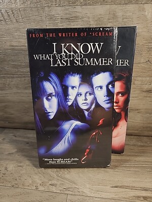 I Know What You Did Last Summer VHS New Sealed & I Still Know Pre