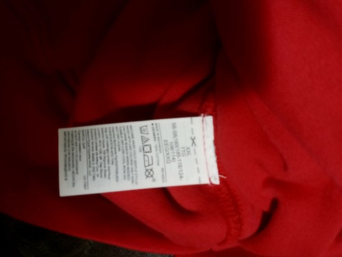Sudadera con capucha YEEZY X GAP YZY ROJA TALLA XXGRANDE - (Personalizada) - Imagen 7 de 8