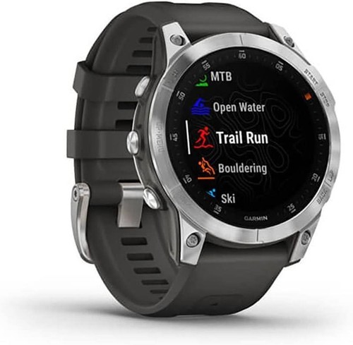 Garmin Epix Gen 2 Premium GPS-Sportuhr Edelstahl schiefer - Bild 8 von 8