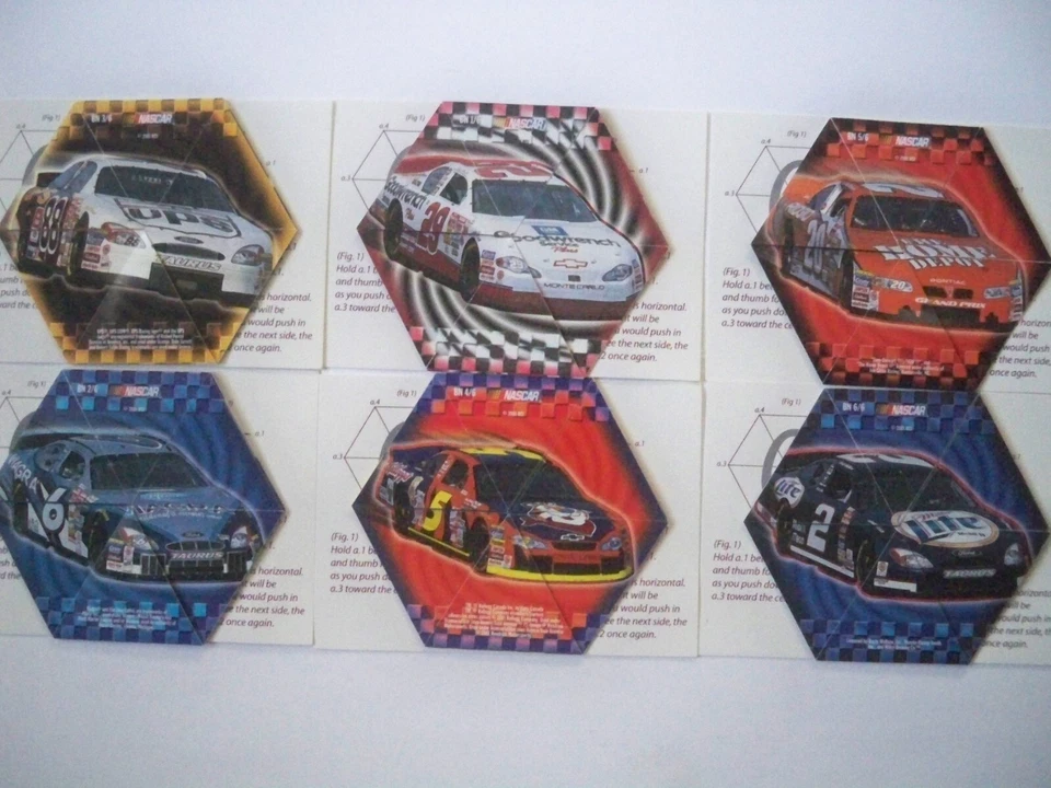 2001 Press Pass Stealth Behind the Numbers Complete 18 Card Set - Image 3 of 4