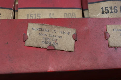 1920S-1950S VINTAGE FEDERAL-MOGUL ENGINE BEARNG SHIM DISPLAY CABINET & NOS PARTS - Picture 5 of 9