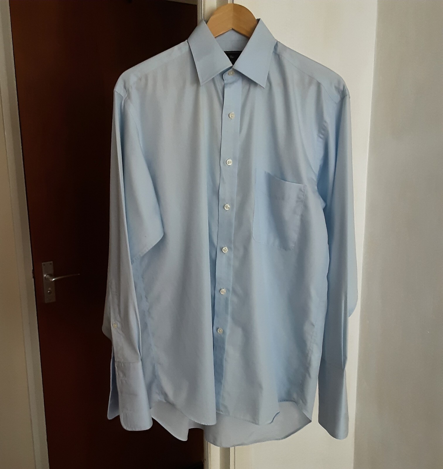 FILA THE SAVILLE ROW COMPANY CAMICIA BLU UOMO taglia 15