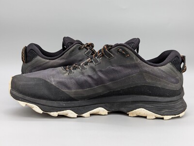Merrell Mens Moab Speed Authentic Shoes J135399 Black Orange  display picture 1