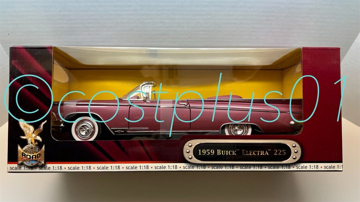 ROAD SIGNATURE 1959 BUICK ELECTRA 225 1:18 DELUXE EDITION LAVENDER