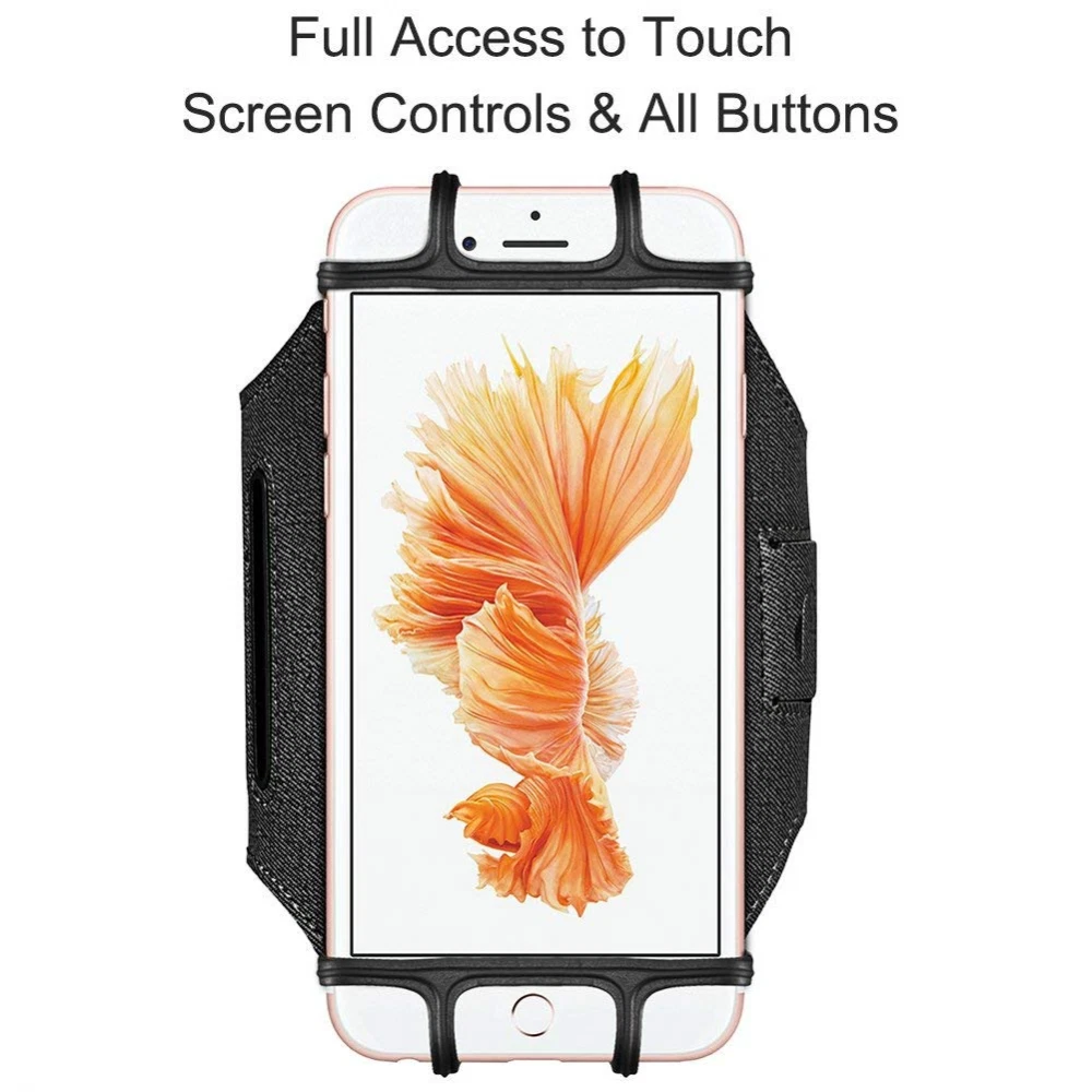 VUP Running Armband for iPhone Galaxy Google Pixel w Key Holder