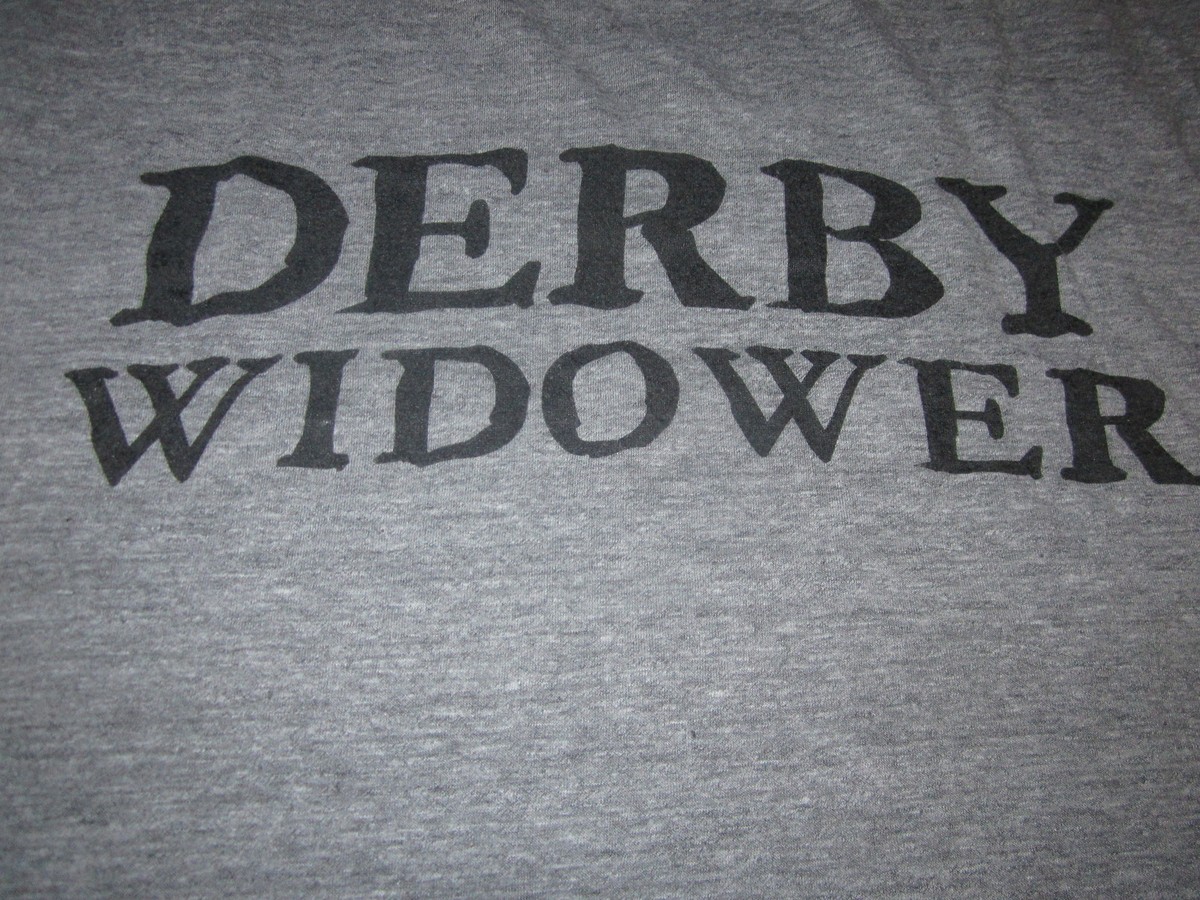 DERBY WIDOWER ATLANTA DERBY GIRLS TEE SHIRT ROLLER DERBY LARGE PAPER THIN