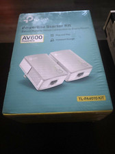 New Sealed TP-Link AV600 Powerline Starter Kit TL-PA4010 KIT
