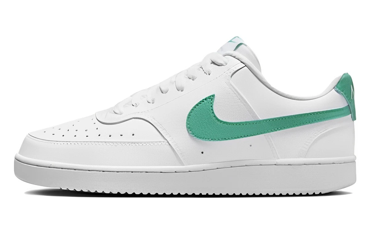 Nature販売 Nike Court Vision Next Nature Low White Clear Jade for Sale