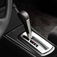 Real Carbon Fiber Car Gear Shift Panel Cover Trim For 2003-2005 Honda Civic