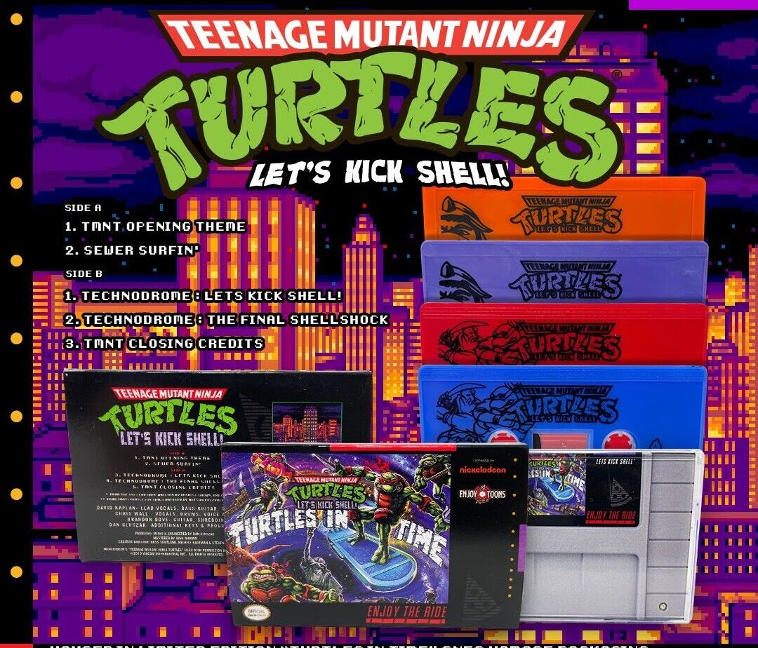 Original Sound Version Lets Kick Shell! Teenage Mutant Ninja