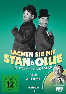 Lachen Sie mit Stan & Ollie - Die ZDF-Gesamtedition (Alle 21 F... DVD *NEU*OVP*