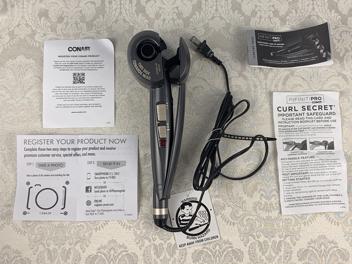 Conair Infiniti Pro Curl Secret - Gray | eBay display picture 2