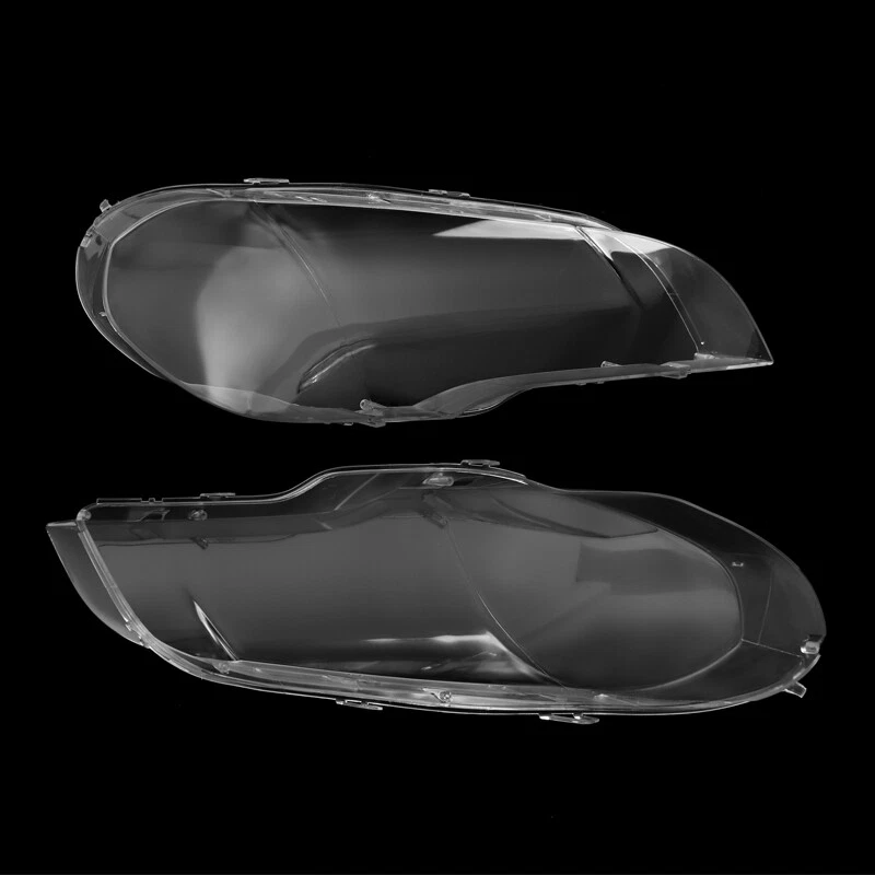 Cubierta de lente de faro izquierdo y derecho para BMW X5 E70 2008-2013 Foto 3 de 4