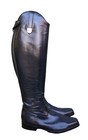 La Mundial LM 31598 Custom Made English Riding Boots 20” Black Leather Womens 7 — photo 4