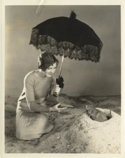 Jean Arthur 1930's Paramount Publicity by Otto Dyar Original 8x10 Photo Stamped