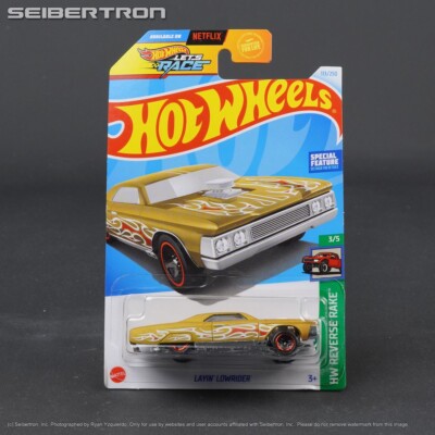 Hot Wheels Basic Cars #113 LAYIN LOWRIDER HW Reverse Rake Mattel 2024 ...