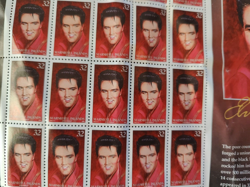 ELVIS PRESLEY Stamps .29, .32, $1 (w/certificate of authenticity!) - see pics - Picture 10 of 14
