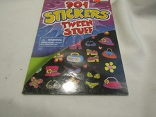 New Book of Stickers For Tweens 901 count Girls 12 Sheets