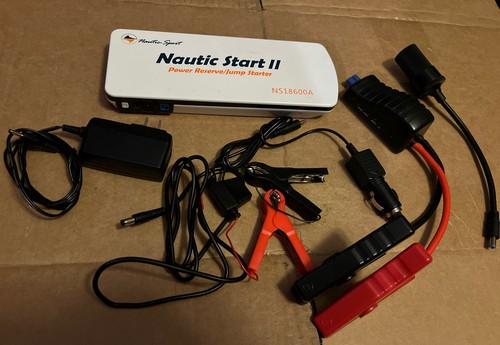 Nautic Sport- NS18600A Nautic Start II Heavy Duty 18,000mAh Lithium Jump Start - Picture 2 of 13