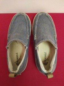 margaritaville canvas slip on
