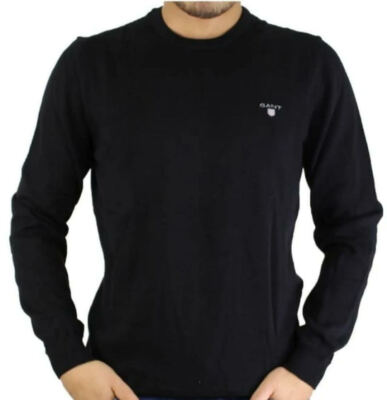 Gant Pullover Schwarz 100% Original Herbst/Winter